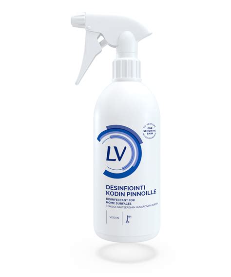 lv desinfiointiaine noro|LV Disinfectant for home surfaces.